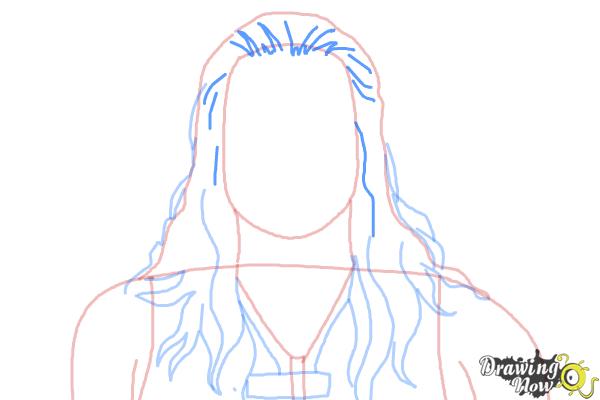 How to Draw Roman Reigns from WWE - Step 6 How to Draw Roman Reigns from WWE - Step 6