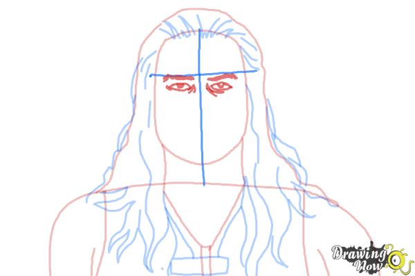 How to Draw Roman Reigns from WWE - Step 7 How to Draw Roman Reigns from WWE - Step 7