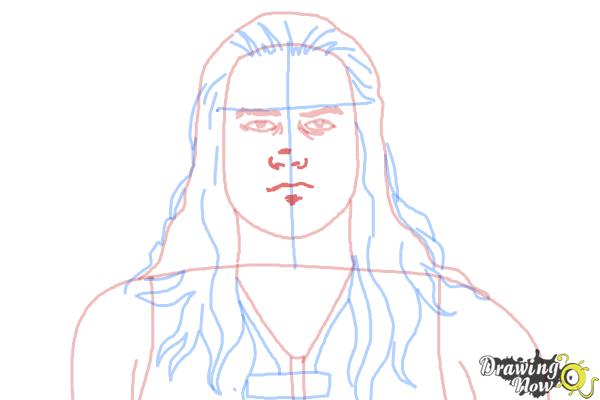 How to Draw Roman Reigns from WWE - Step 8 How to Draw Roman Reigns from WWE - Step 8