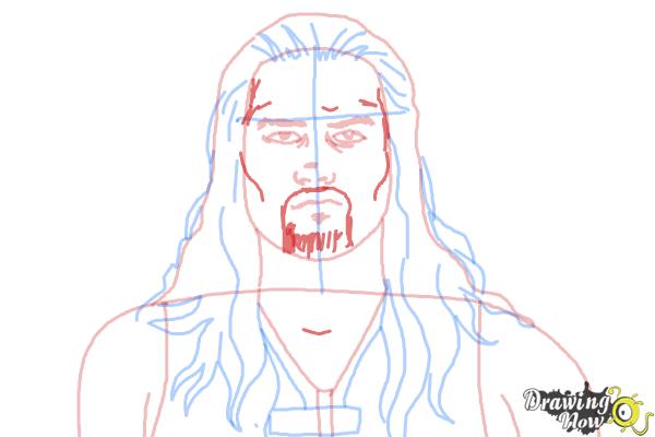How to Draw Roman Reigns from WWE - Step 9 How to Draw Roman Reigns from WWE - Step 9