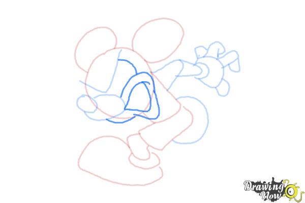 How to Draw Runaway Brain, Disney Villain - Step 8