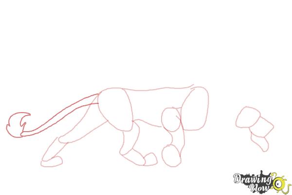 How to Draw Scar, Disney Villain - Step 6 How to Draw Scar, Disney Villain - Step 6