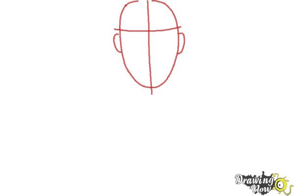 How to Draw Scarlet Witch from Avengers: Age Of Ultron - Step 1 How to Draw Scarlet Witch from Avengers: Age Of Ultron - Step 1