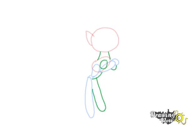 How to Draw Seabreeze from My Little Pony Friendship Is Magic - Step 3 How to Draw Seabreeze from My Little Pony Friendship Is Magic - Step 3
