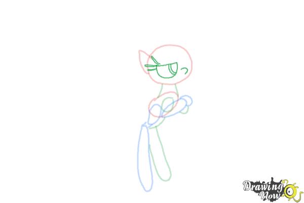 How to Draw Seabreeze from My Little Pony Friendship Is Magic - Step 4 How to Draw Seabreeze from My Little Pony Friendship Is Magic - Step 4