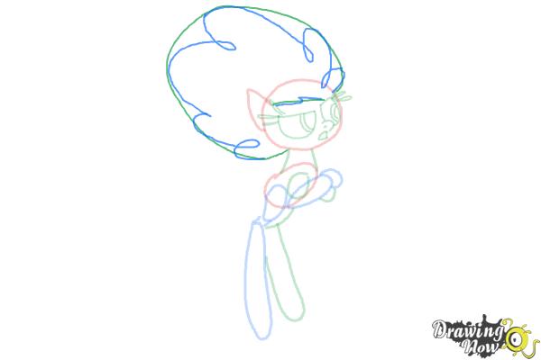 How to Draw Seabreeze from My Little Pony Friendship Is Magic - Step 6 How to Draw Seabreeze from My Little Pony Friendship Is Magic - Step 6