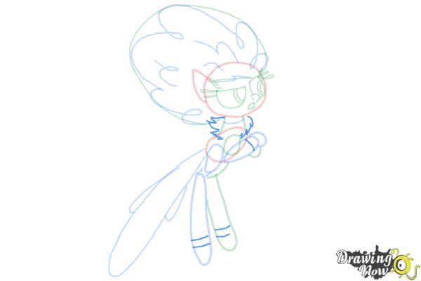How to Draw Seabreeze from My Little Pony Friendship Is Magic - Step 8 How to Draw Seabreeze from My Little Pony Friendship Is Magic - Step 8