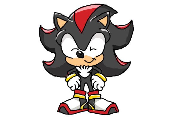 How to Draw Shadow from Sonic the Hedgehog 3 - Step 13