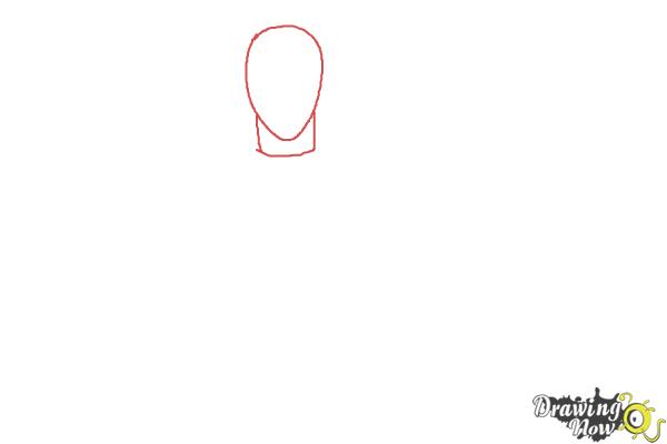 How to Draw Shuu Tsukiyama from Tokyo Ghoul - Step 1 How to Draw Shuu Tsukiyama from Tokyo Ghoul - Step 1