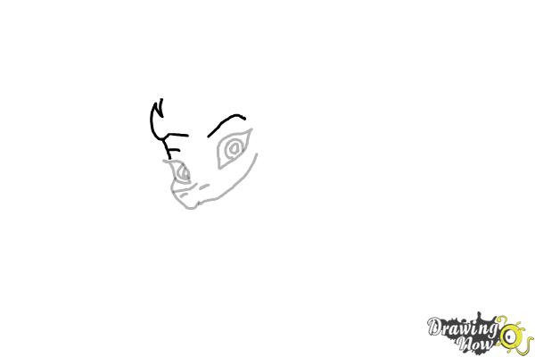 How to Draw Sisu - Raya and the Last Dragon - Step 4 How to Draw Sisu - Raya and the Last Dragon - Step 4