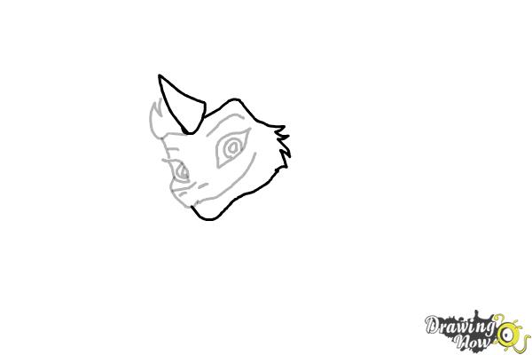 How to Draw Sisu - Raya and the Last Dragon - Step 5 How to Draw Sisu - Raya and the Last Dragon - Step 5