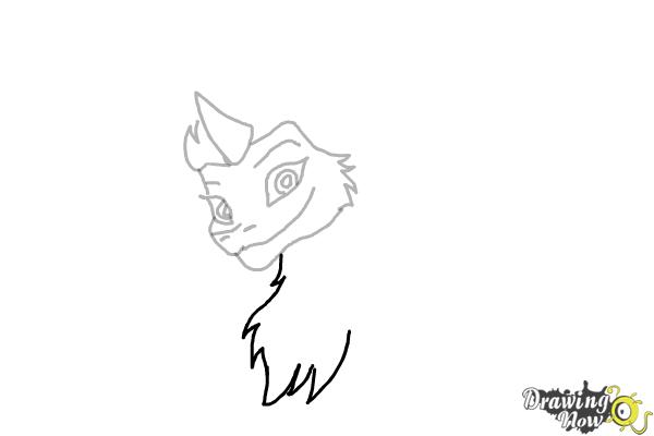How to Draw Sisu - Raya and the Last Dragon - Step 6 How to Draw Sisu - Raya and the Last Dragon - Step 6