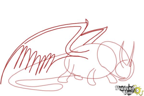 How to Draw Skullcrusher from How to Train Your Dragon 2 - Step 3 How to Draw Skullcrusher from How to Train Your Dragon 2 - Step 3
