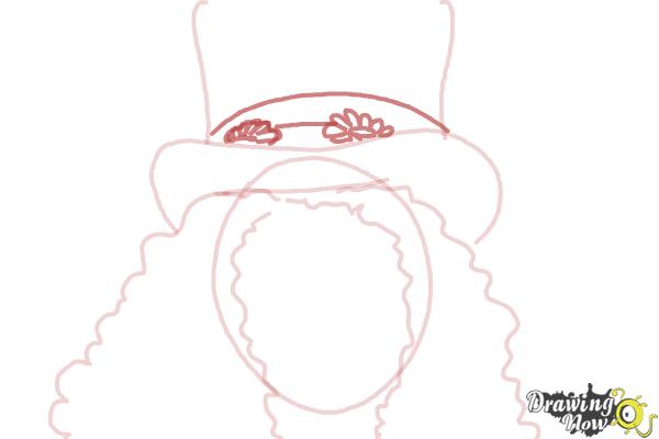 How to Draw Slash, Saul Hudson - Step 5