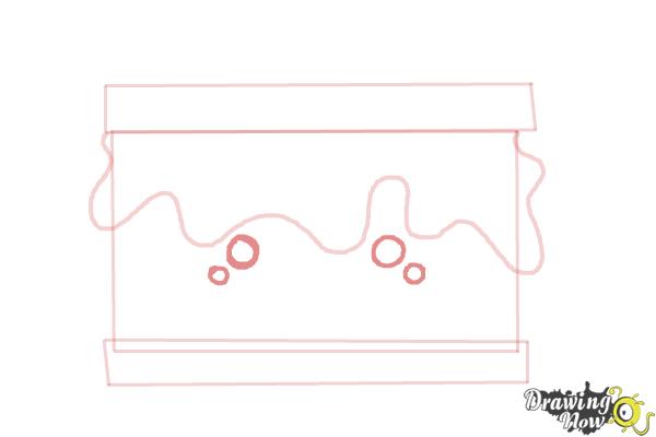 How to Draw Smores - Step 7 How to Draw Smores - Step 7