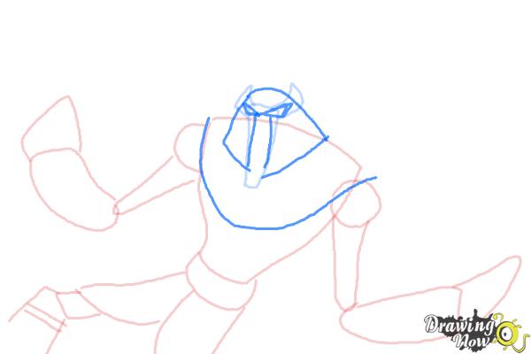 How to Draw Snare-Oh from Ben 10 Omniverse - Step 6 How to Draw Snare-Oh from Ben 10 Omniverse - Step 6