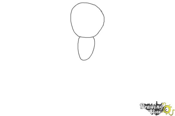 How to Draw Sonic - Knuckles the Echidna - Step 1 How to Draw Sonic - Knuckles the Echidna - Step 1