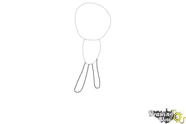 How to Draw Sonic - Knuckles the Echidna - Step 2 How to Draw Sonic - Knuckles the Echidna - Step 2