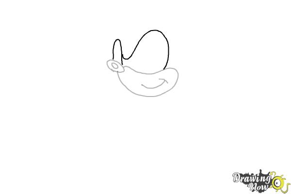 How to Draw Sonic the Hedgehog 2 - Step 3 How to Draw Sonic the Hedgehog 2 - Step 3