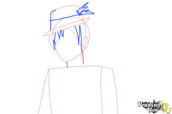 How to Draw Sparrow Hood The Son Of Robin Hood from Ever After High - Step 5