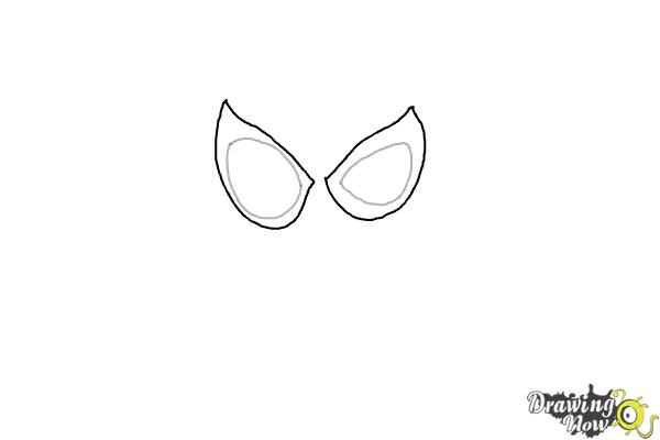 How to Draw Spider-Man: No Way Home - Step 2 How to Draw Spider-Man: No Way Home - Step 2
