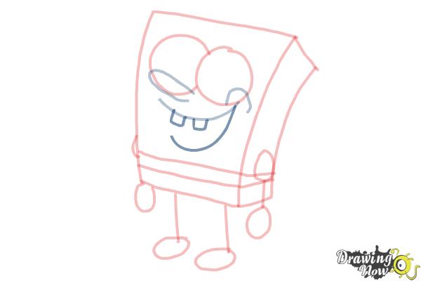 How to Draw Spongebob Step by Step - Step 10 How to Draw Spongebob Step by Step - Step 10