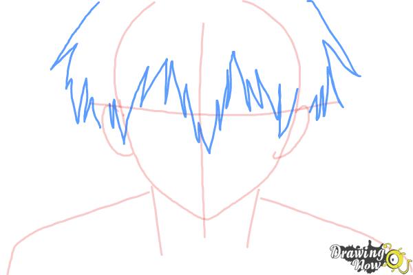 How to Draw Staz Charlie Blood from Blood Lad - Step 4 How to Draw Staz Charlie Blood from Blood Lad - Step 4