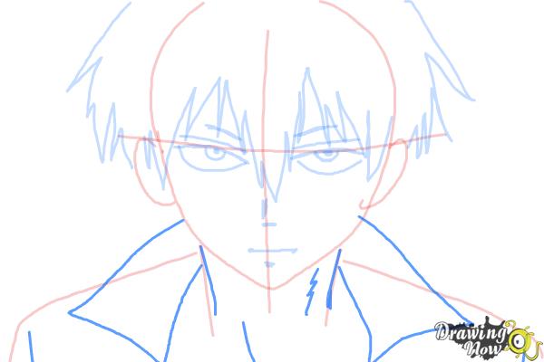 How to Draw Staz Charlie Blood from Blood Lad - Step 6 How to Draw Staz Charlie Blood from Blood Lad - Step 6
