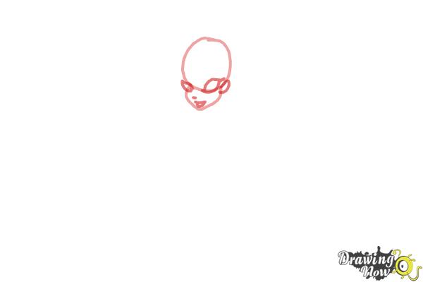 How to Draw Stella, Fairy Of The Shining Sun from Winx - Step 2 How to Draw Stella, Fairy Of The Shining Sun from Winx - Step 2