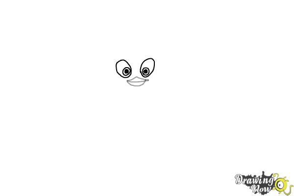 How to Draw Stella from The Angry Birds Movie - Step 2 How to Draw Stella from The Angry Birds Movie - Step 2