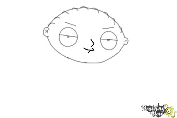 How to Draw Stewie Griffin - Step 5 How to Draw Stewie Griffin - Step 5