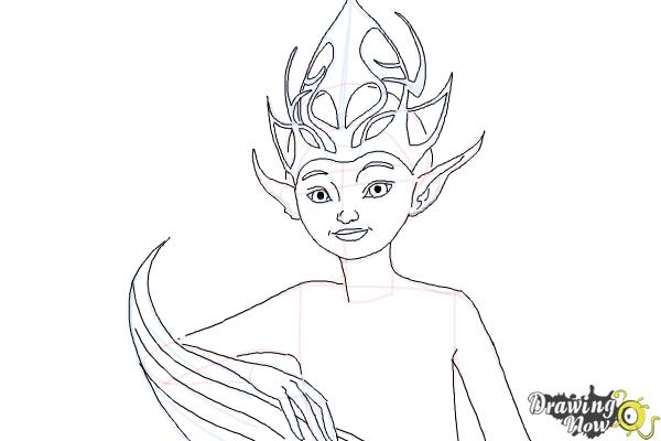 How to Draw Sugar Plum Fairy from Strange Magic - Step 10 How to Draw Sugar Plum Fairy from Strange Magic - Step 10