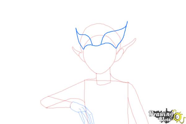 How to Draw Sugar Plum Fairy from Strange Magic - Step 6 How to Draw Sugar Plum Fairy from Strange Magic - Step 6