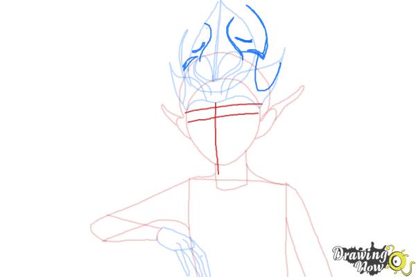 How to Draw Sugar Plum Fairy from Strange Magic - Step 8 How to Draw Sugar Plum Fairy from Strange Magic - Step 8