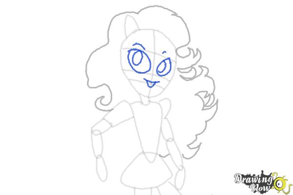 How to draw Sunset Shimmer from My Little Pony Equestria Girls Friendship Games - Step 6 How to draw Sunset Shimmer from My Little Pony Equestria Girls Friendship Games - Step 6