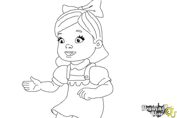 How to Draw Susie Sunshine from Doc Mcstuffins - Step 8 How to Draw Susie Sunshine from Doc Mcstuffins - Step 8