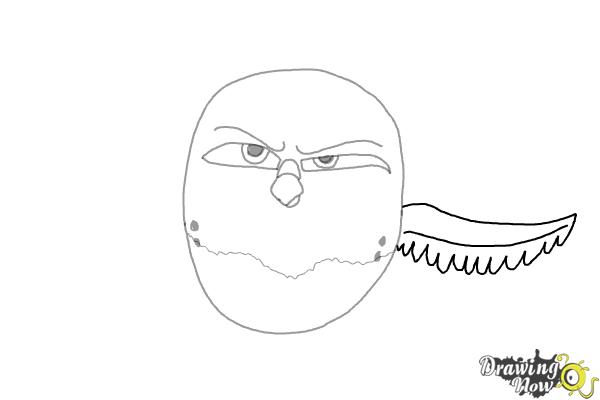 How to Draw Sweet Pea from The Secret Life Of Pets - Step 5