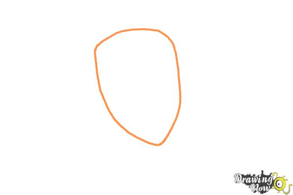How to Draw Taiga Kagami from Kuroko'S Basketball - Step 1 How to Draw Taiga Kagami from Kuroko'S Basketball - Step 1