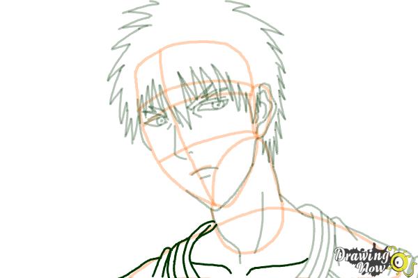 How to Draw Taiga Kagami from Kuroko'S Basketball - Step 10 How to Draw Taiga Kagami from Kuroko'S Basketball - Step 10