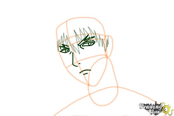 How to Draw Taiga Kagami from Kuroko'S Basketball - Step 6 How to Draw Taiga Kagami from Kuroko'S Basketball - Step 6