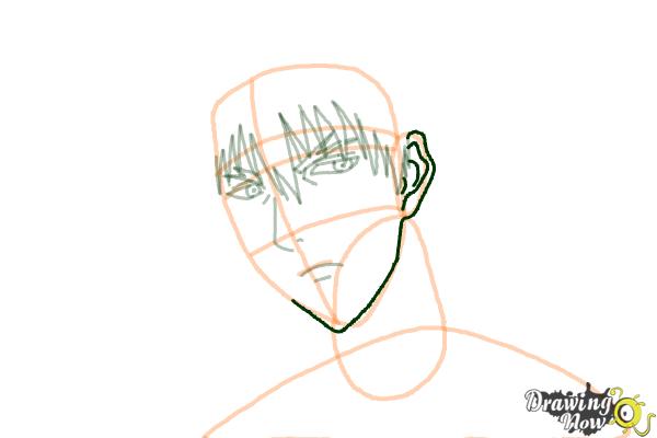 How to Draw Taiga Kagami from Kuroko'S Basketball - Step 7 How to Draw Taiga Kagami from Kuroko'S Basketball - Step 7