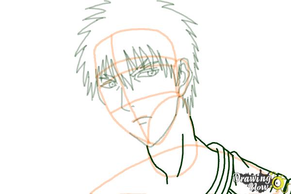 How to Draw Taiga Kagami from Kuroko'S Basketball - Step 9 How to Draw Taiga Kagami from Kuroko'S Basketball - Step 9