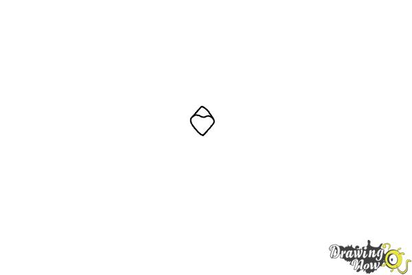 How to Draw Terence from The Angry Birds Movie - Step 1 How to Draw Terence from The Angry Birds Movie - Step 1