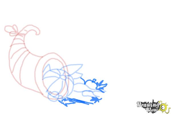 How to Draw Thanksgiving Things - Step 7