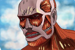 How to Draw The Colossal Titan Form from Shingeki No Kyojin