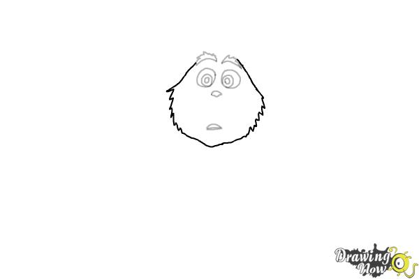 How to Draw The Grinch - Step 4 How to Draw The Grinch - Step 4