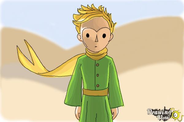 How to Draw The Little Prince - Step 11 How to Draw The Little Prince - Step 11