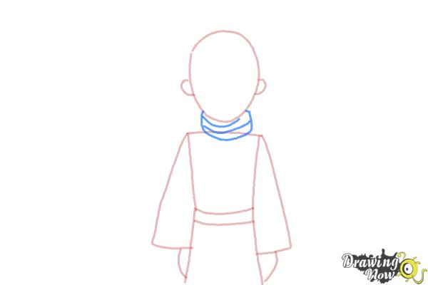 How to Draw The Little Prince - Step 4 How to Draw The Little Prince - Step 4