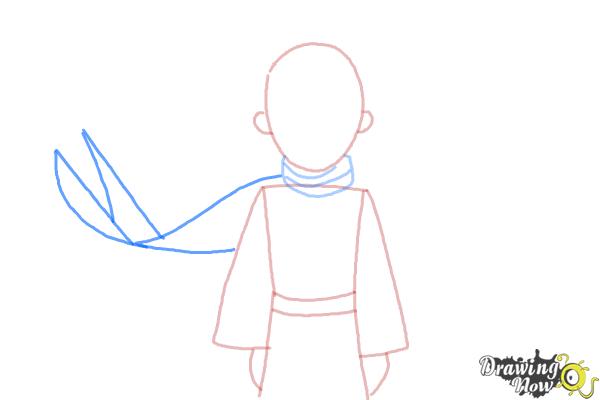 How to Draw The Little Prince - Step 5 How to Draw The Little Prince - Step 5