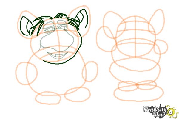 How to Draw The Trolls from Frozen - Step 10 How to Draw The Trolls from Frozen - Step 10